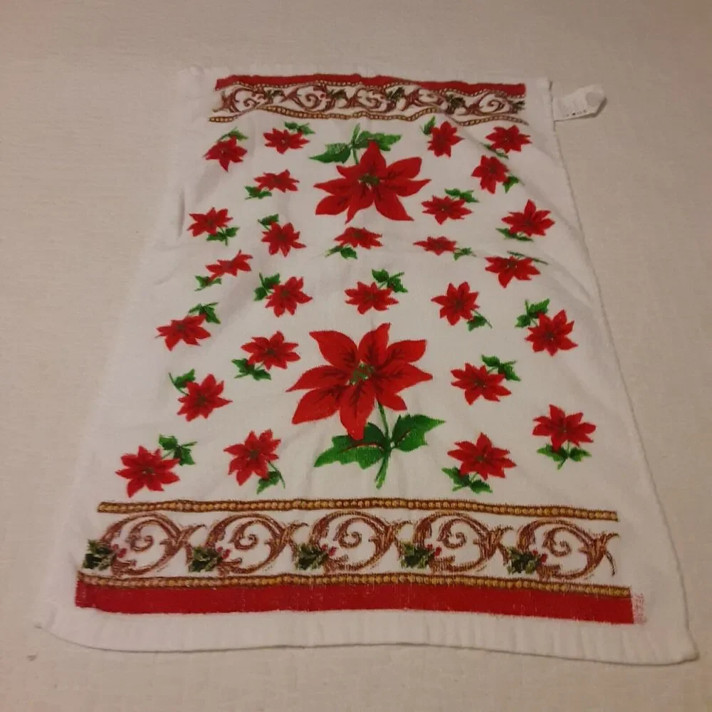 Christmas Towel Collection 4pc Vintage & Modern